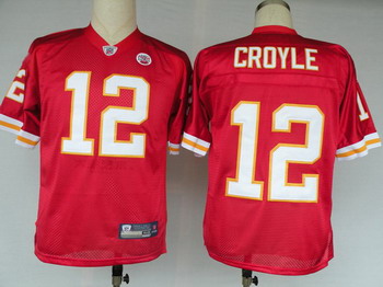 Cheap Kansas City Chiefs 12 Brodie Croyle red Jerseys For Sale