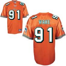 Cheap Miami Dolphins 91 Cameron Wake Orange NFL Jerseys For Sale