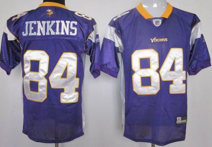 Cheap Minnesota Vikings 84 Jenkins Purple NFL Jersey For Sale