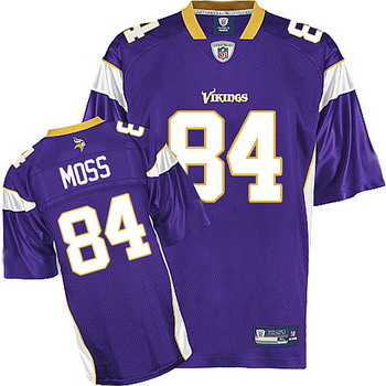 Cheap Randy Moss 84 Minnesota Vikings Purple Jerseys For Sale