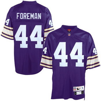 Cheap Minnesota Vikings 44 Chuck Foreman Purple Jerseys Throwback For Sale