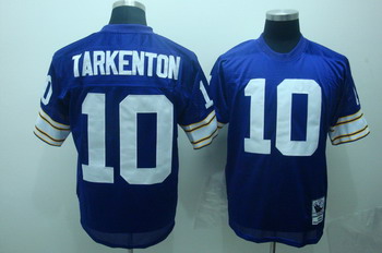 Cheap Minnesota Vikings 10 Fran Tarkenton Purple Jerseys Throwback For Sale