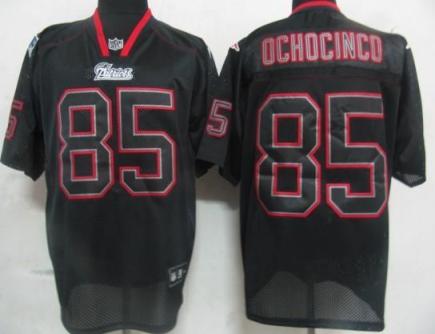 Cheap New England Patriots 85 OCHOCINCO Black Field Shadow Premier Jersey For Sale