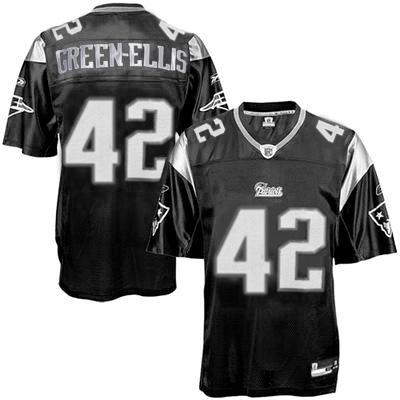 Cheap New England Patriots 42 BenJarvus Green-Ellis Black NFL Jersey For Sale