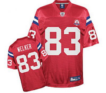 Cheap New England Patriots 50th Anniversary 83 Wes Welker red For Sale