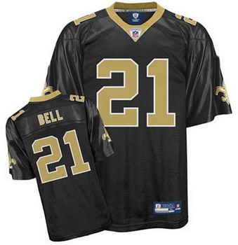 Cheap New Orleans Saints 21 Mike Bell black Jersey For Sale