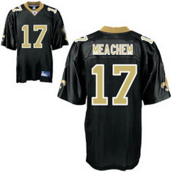 Cheap New Orleans Saints 17 Robert Meachem black For Sale