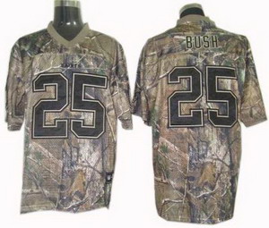 Cheap New Orleans Saints 25 Reggie Bush realtree jerseys camo For Sale