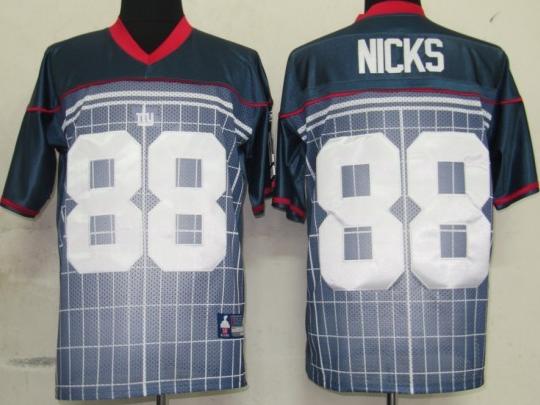 Cheap New York Giants 88 Nicks Grey Super Bowl XLVI Jerseys For Sale