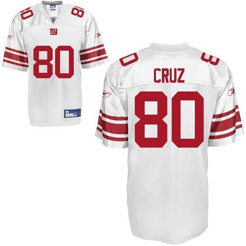 Cheap New York Giants 80 Cruz White NFL Jerseys For Sale