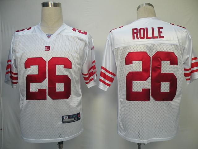 Cheap New York Giants 26 ROLLE White NFL Jersey For Sale