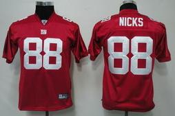 Cheap New York Giants 88 Hakeem Nicks Red Jerseys For Sale