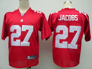 Cheap New York Giants 27 Brandon Jacobs Red Jersey For Sale