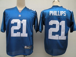 Cheap New York Giants 21 Kenny Phillips Blue Jersey For Sale