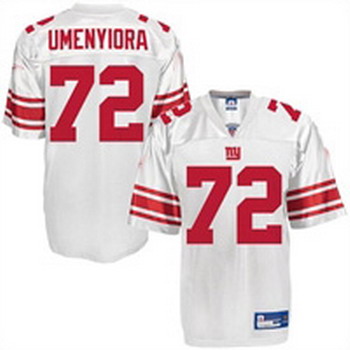 Cheap New York Giants 72 Osi Umenyiora White Football Jersey For Sale