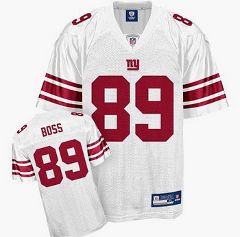 Cheap New York Giants 89 Boss white jerseys For Sale