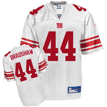 Cheap New York Giants 44 Bradshaw white jerseys For Sale