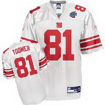 Cheap New York Giants 81 Amani Toomer Super Bowl For Sale