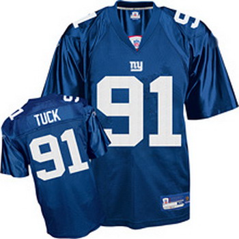 Cheap New York Giants 91 TUCK blue jerseys For Sale