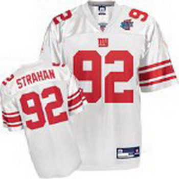 Cheap New York Giants 92 Michael Strahan Super Bowl For Sale