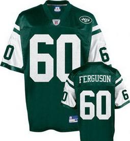 Cheap New York Jets 60 D Brickashaw Ferguson Jersey green For Sale