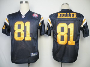 Cheap New York Jets 81 Dustin Keller BLue Jerseys For Sale