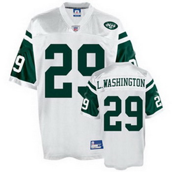 Cheap New York Jets 29 L.WASHINGTON white Jerseys For Sale