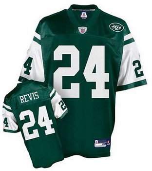 Cheap New York Jets Darrelle Revis 24 Football Home Jersey For Sale