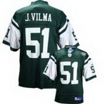 Cheap New York Jets 51 Jonathan Vilma green For Sale