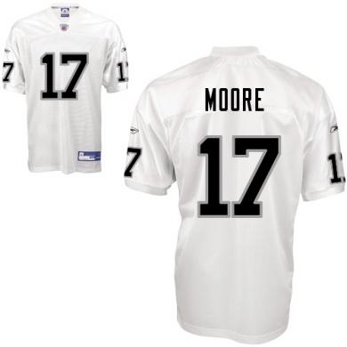 Cheap Oakland Raiders 17 Moore White NFL Jerseys For Sale