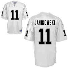 Cheap Okaland Raiders 11 Sebastian Janikowski White NFL Jersey For Sale
