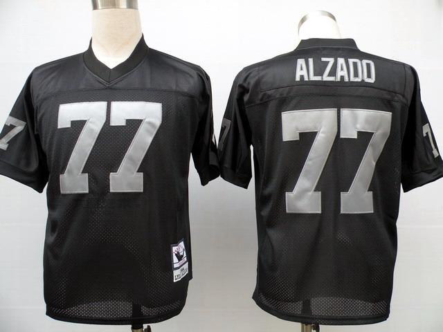 Cheap Oakland Raiders 77 Lyle Alzado Black Throwback jerseys For Sale