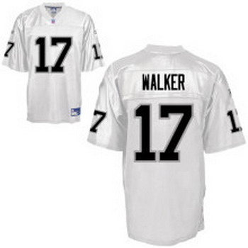 Cheap Oakland Raiders 17 J. Walker White Jersey For Sale