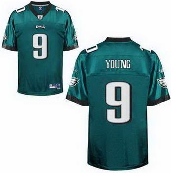 Cheap Philadelphia Eagles 9 Vince Young Green NFL Jerseys For Sale