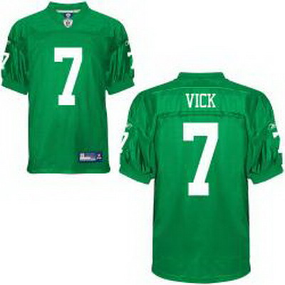 Cheap Philadelphia Eagles 7 Vick Light Green Jerseys For Sale