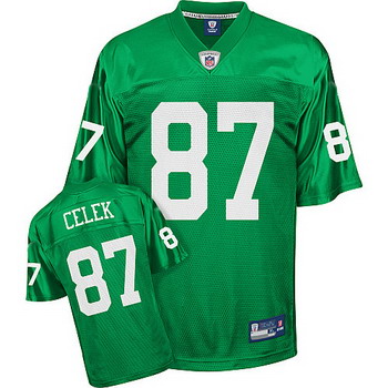 Cheap Philadelphia Eagles Brent Celek 87 grass green Jersey For Sale