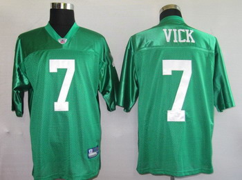 Cheap Philadelphia Eagles 7 Michael Vick Grass Green Authentic Jerseys For Sale