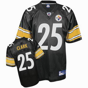 Cheap Pittsburgh Steelers 25 Ryan Clark Jersey black For Sale
