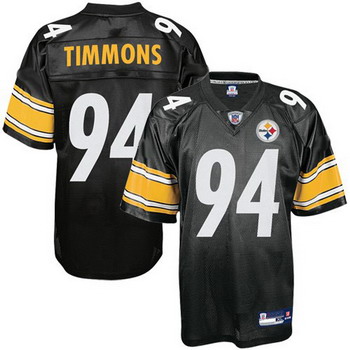 Cheap Equipment Pittsburgh Steelers 94 Lawrence Timmons Black Jersey For Sale