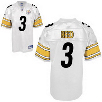 Cheap Pittsburgh Steelers 3 Reed white jerseys For Sale