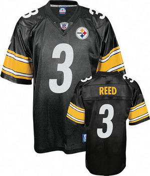 Cheap Pittsburgh Steelers 3 reed black jerseys For Sale