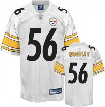 Cheap Pittsburgh Steelers LaMarr Woodley 56 white Jerseys For Sale