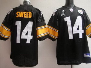Cheap Pittsburgh Steelers 14 Limas Sweed black Super Bowl XLV Jerseys For Sale