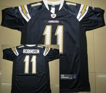 Cheap San Diego Chargers 11 Laurent Robinson Dark Blue Jersey For Sale