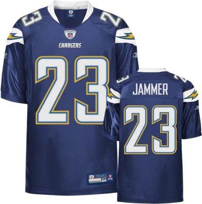 Cheap San Diego Chargers 23 Jammer Navy Blue Jersey For Sale