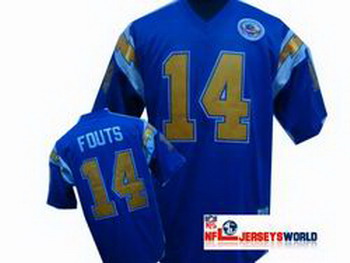Cheap San Diego Chargers 14 Dan Fouts Jersey mitchell and ness For Sale