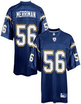 Cheap San Diego Chargers 56 S.Merriman Team Color For Sale