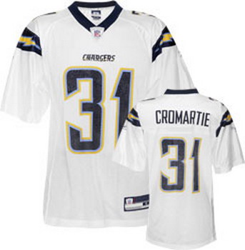 Cheap San Diego Chargers 31 Antonio Cromartie whit For Sale