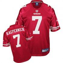 Cheap San Francisco 49ers 7 Colin Kaepernick Red Jersey For Sale