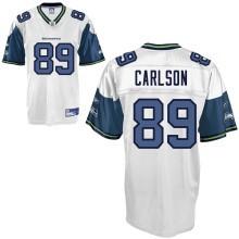Cheap Seattle Seahawks 89 John Carlson White NFL Jersey For Sale